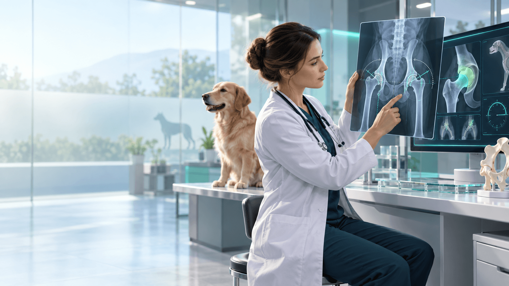 Veteriner klinik standartları ve radyografik ölçüm çalışma alanı